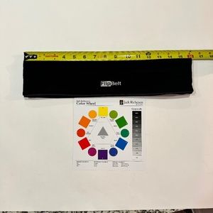 FLIPBELT - BLACK RUNNING BELT / LARGE